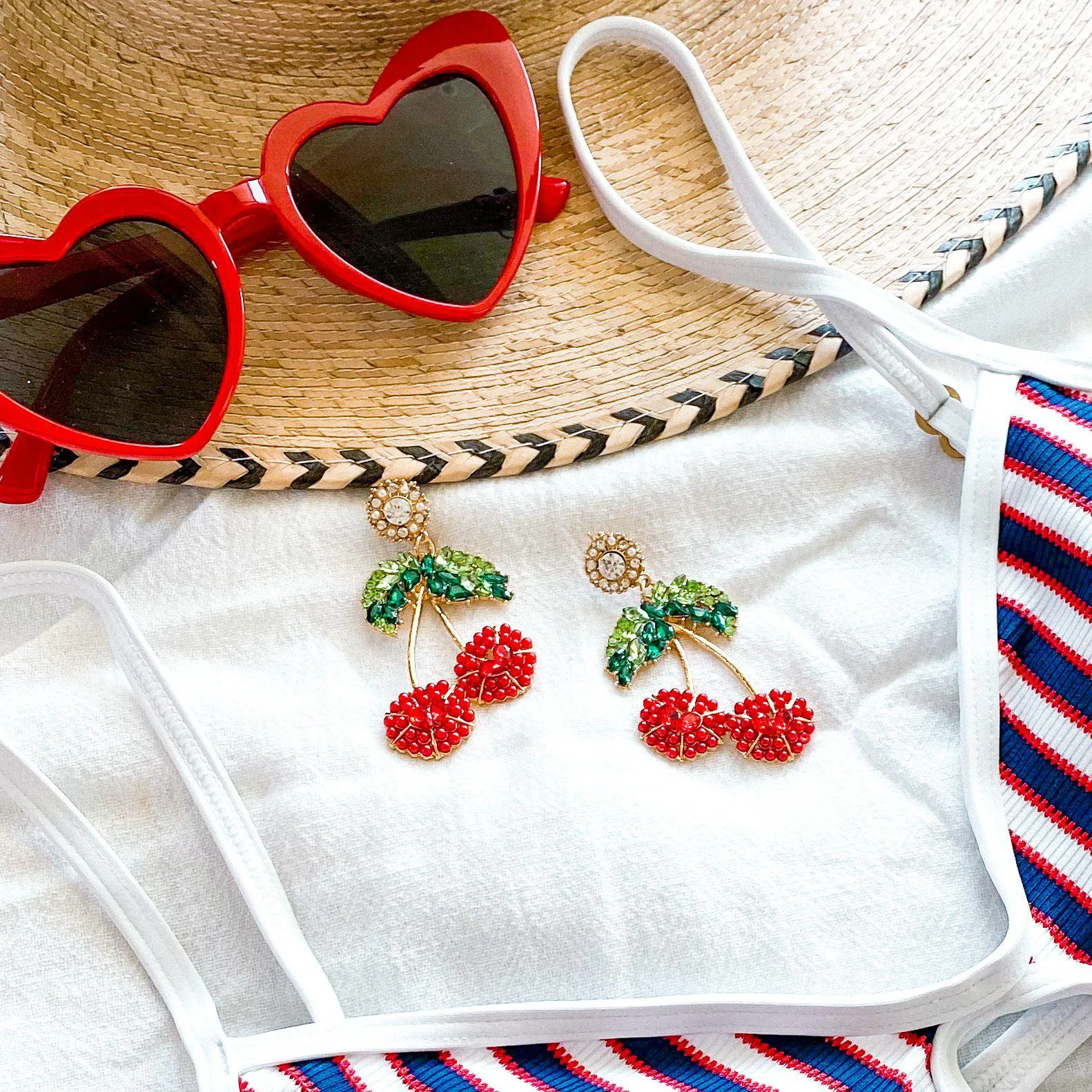🍒 Cherry Bomb Earrings  🍒 LAST CHANCE!