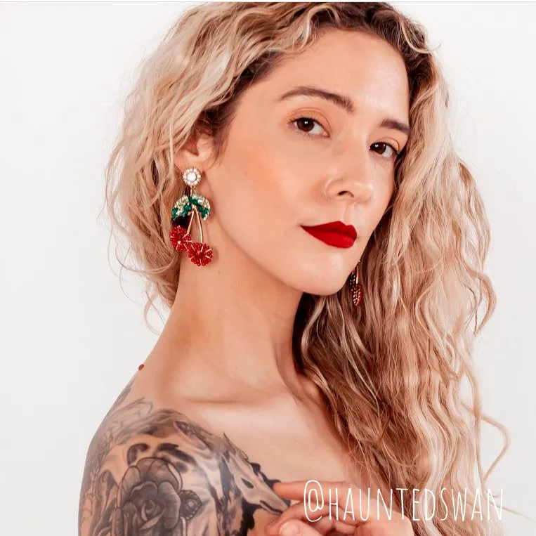 🍒 Cherry Bomb Earrings  🍒 LAST CHANCE!