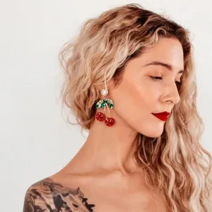 🍒 Cherry Bomb Earrings  🍒 LAST CHANCE!