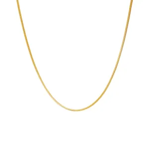 22K Yellow Gold Minimalist Chain