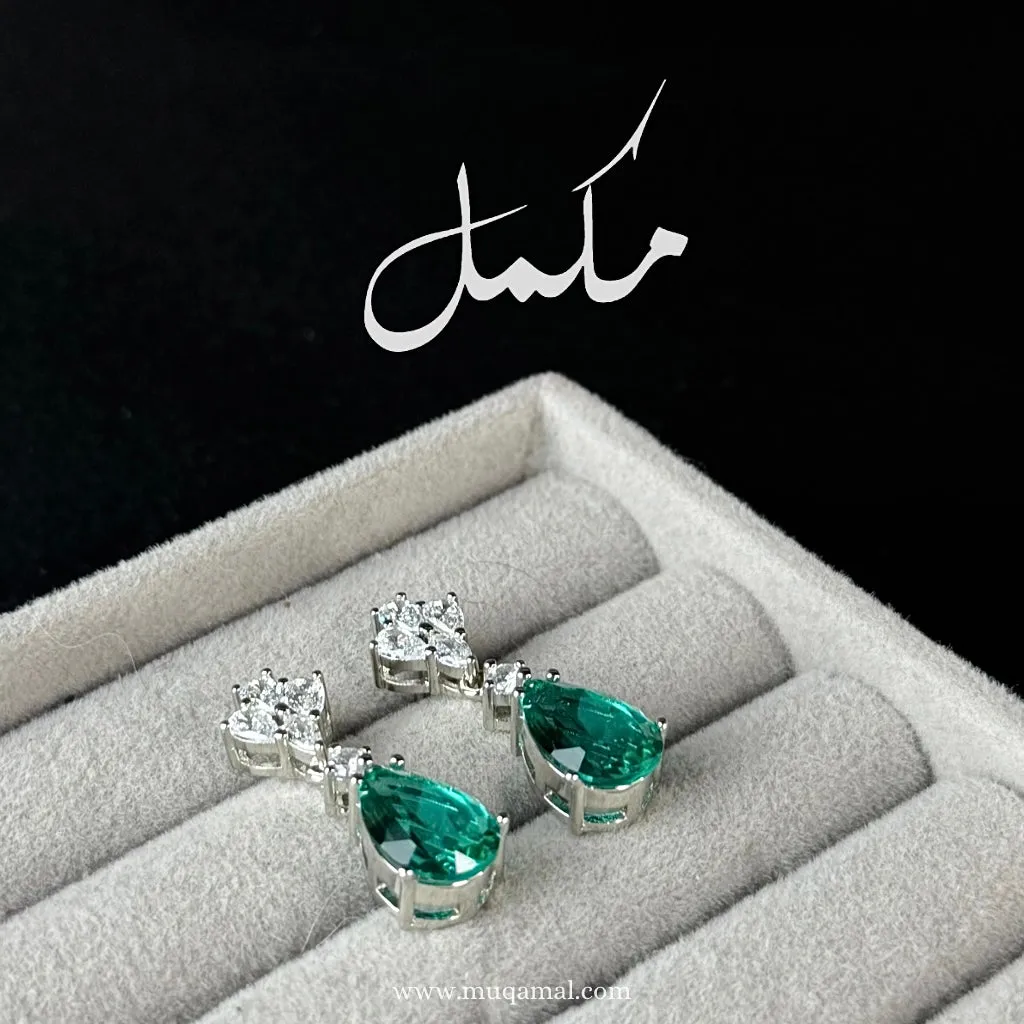 398 KRL Imp Tear Drop Earrings