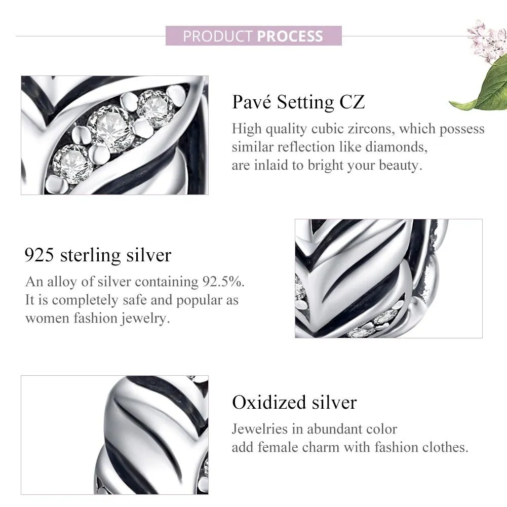 925 Sterling Silver Zircon Beaded Bracelet / Necklace Set