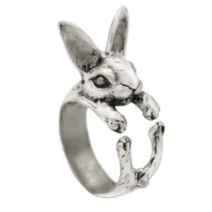 Adjustable Vintage Hippie Chic  Rabbit   Knuckles Rings