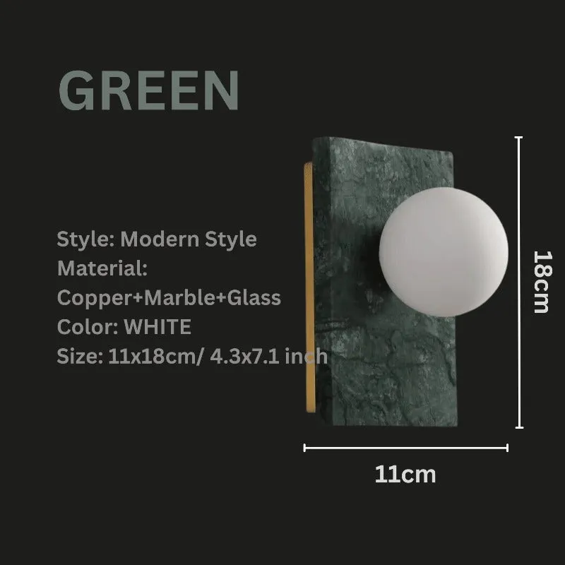ANN Nordic Marble Wall Light