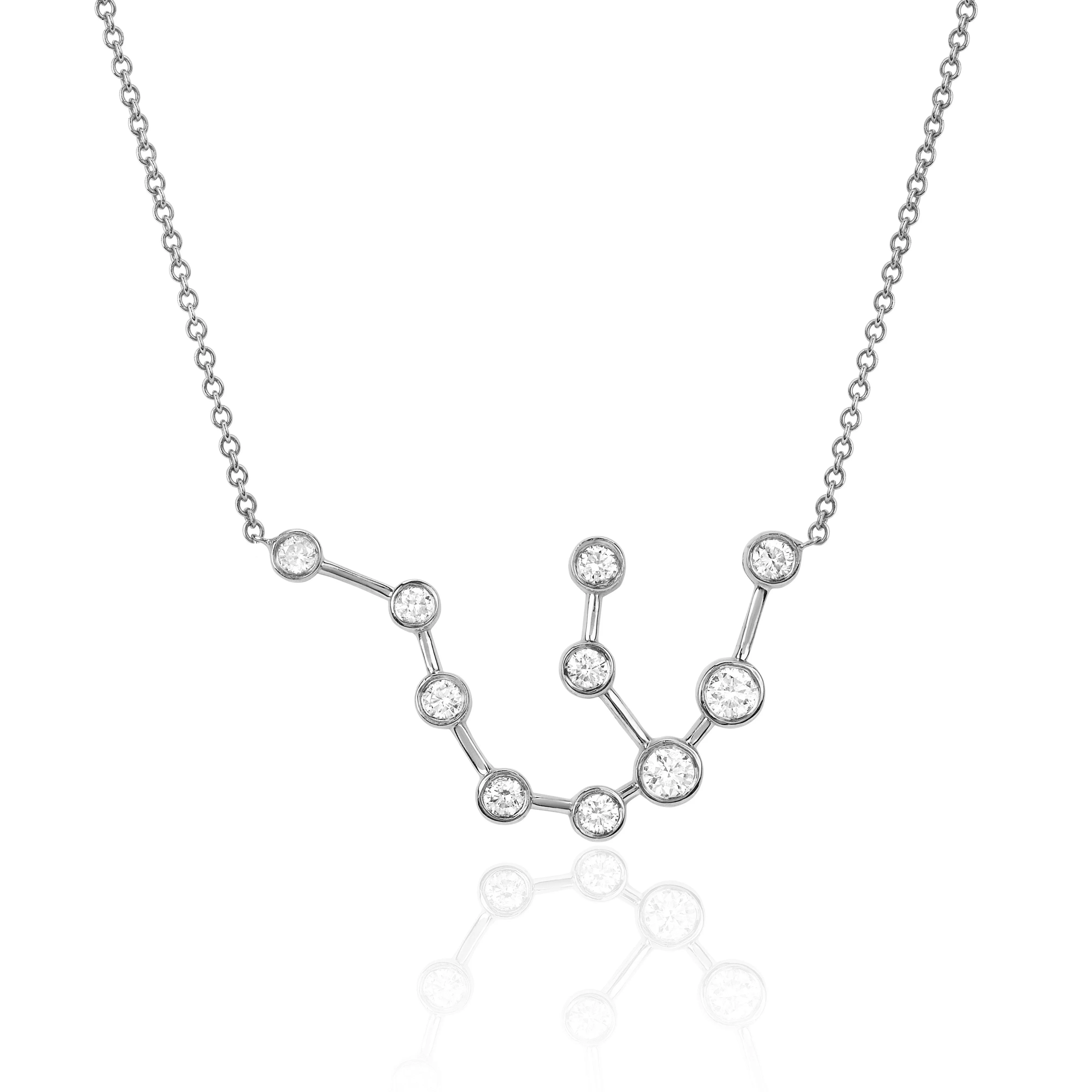 Aquarius Constellation Necklace