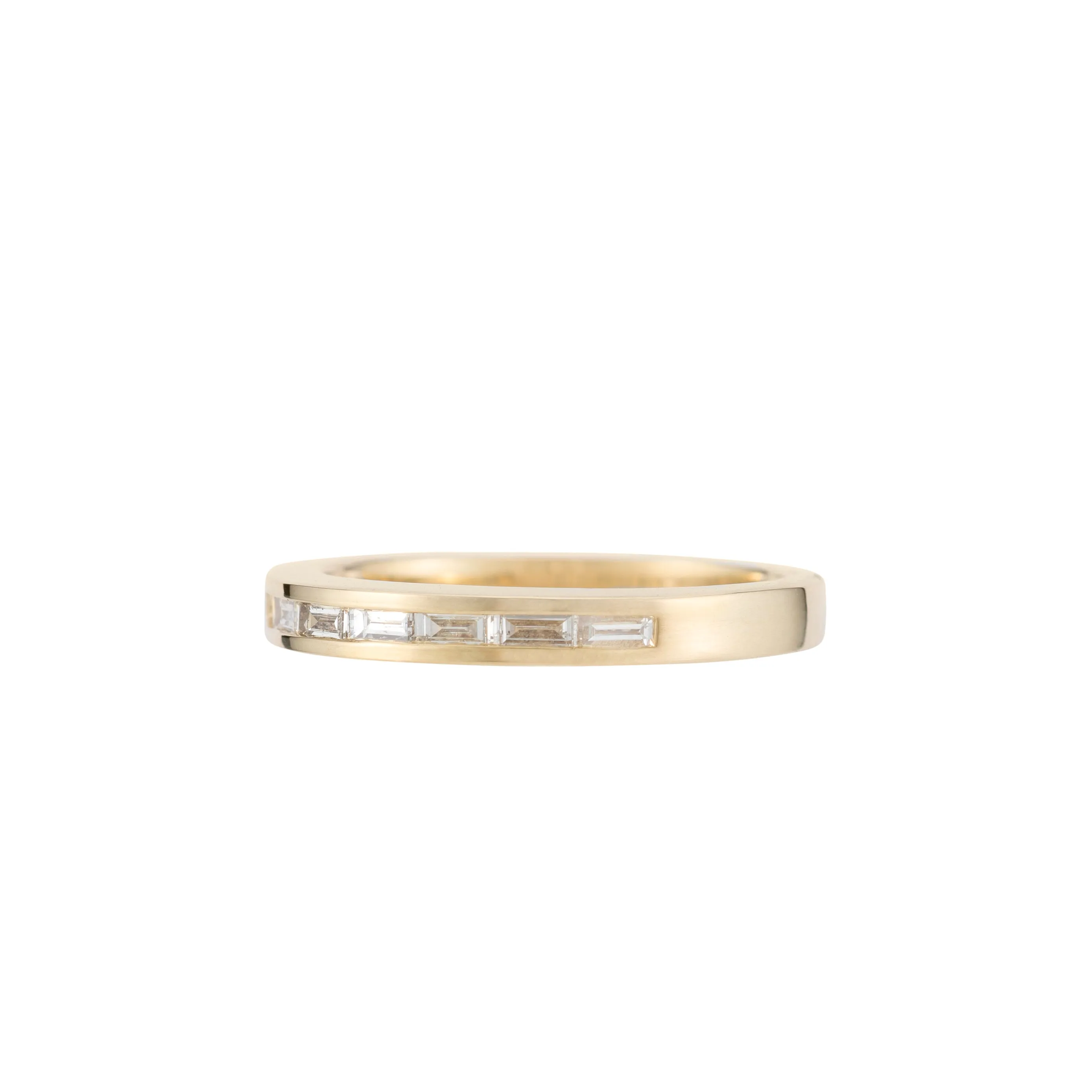 Baguette Diamond Stacking Ring