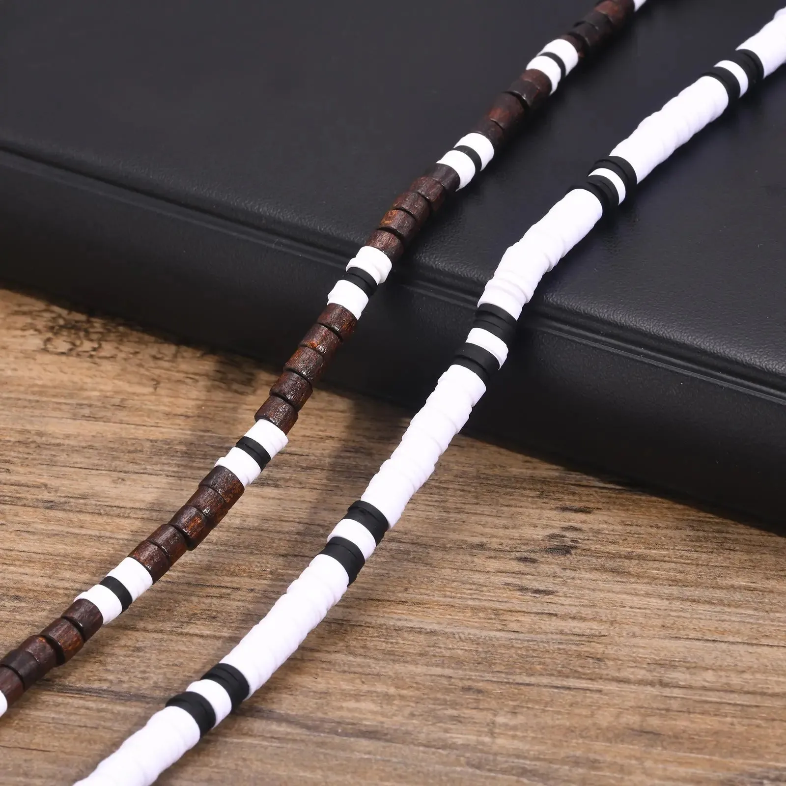 Beaded Necklace for Men,Handmade Men Beaded Choker Necklace for Boys