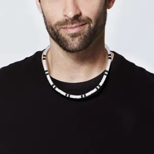 Beaded Necklace for Men,Handmade Men Beaded Choker Necklace for Boys