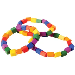 Block Mania Bead Bracelets (pack of 12)