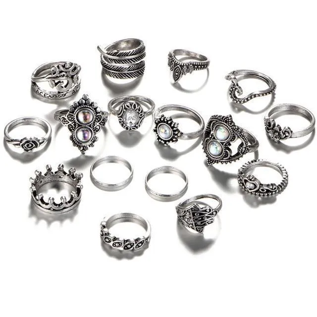 BOHEMIA RING SET