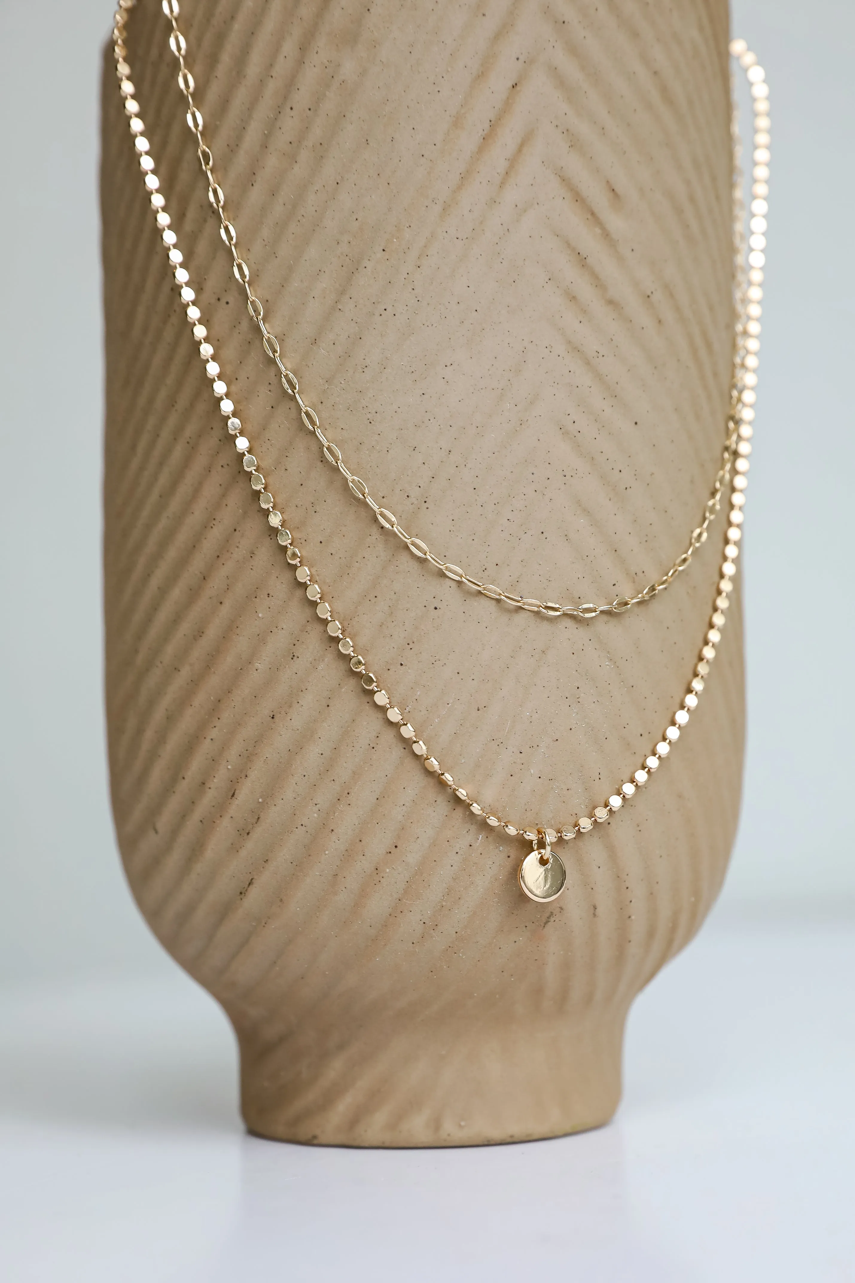 Brooke Gold Layered Chain Necklace