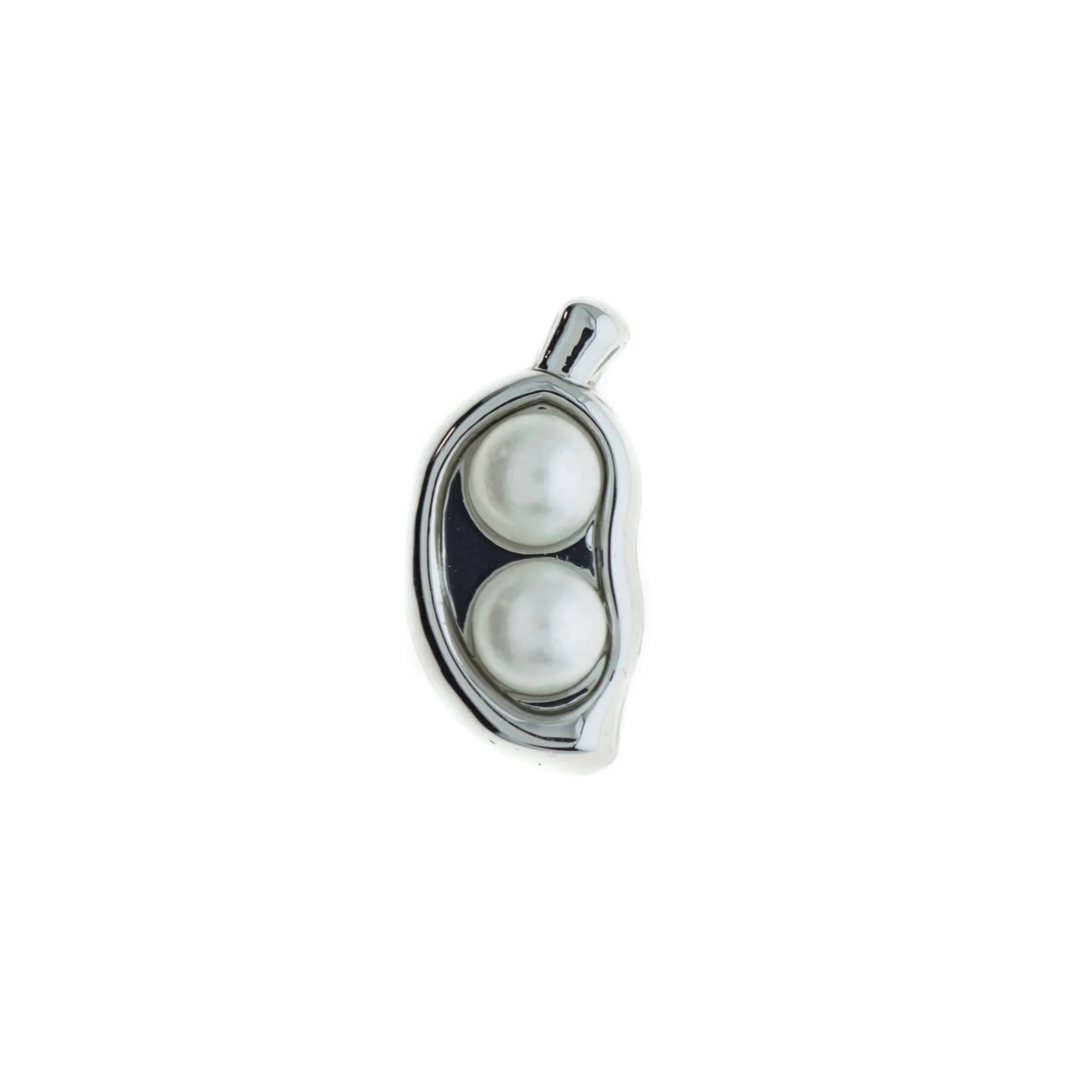 Buckle Up Rose Gold 2 Peas In A Pod Charm