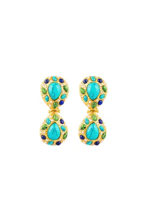 BUTTERFLY EARRINGS MULTI