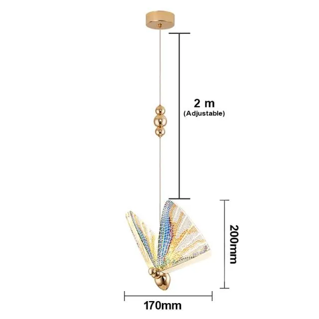 Butterfly LED Pendant Light