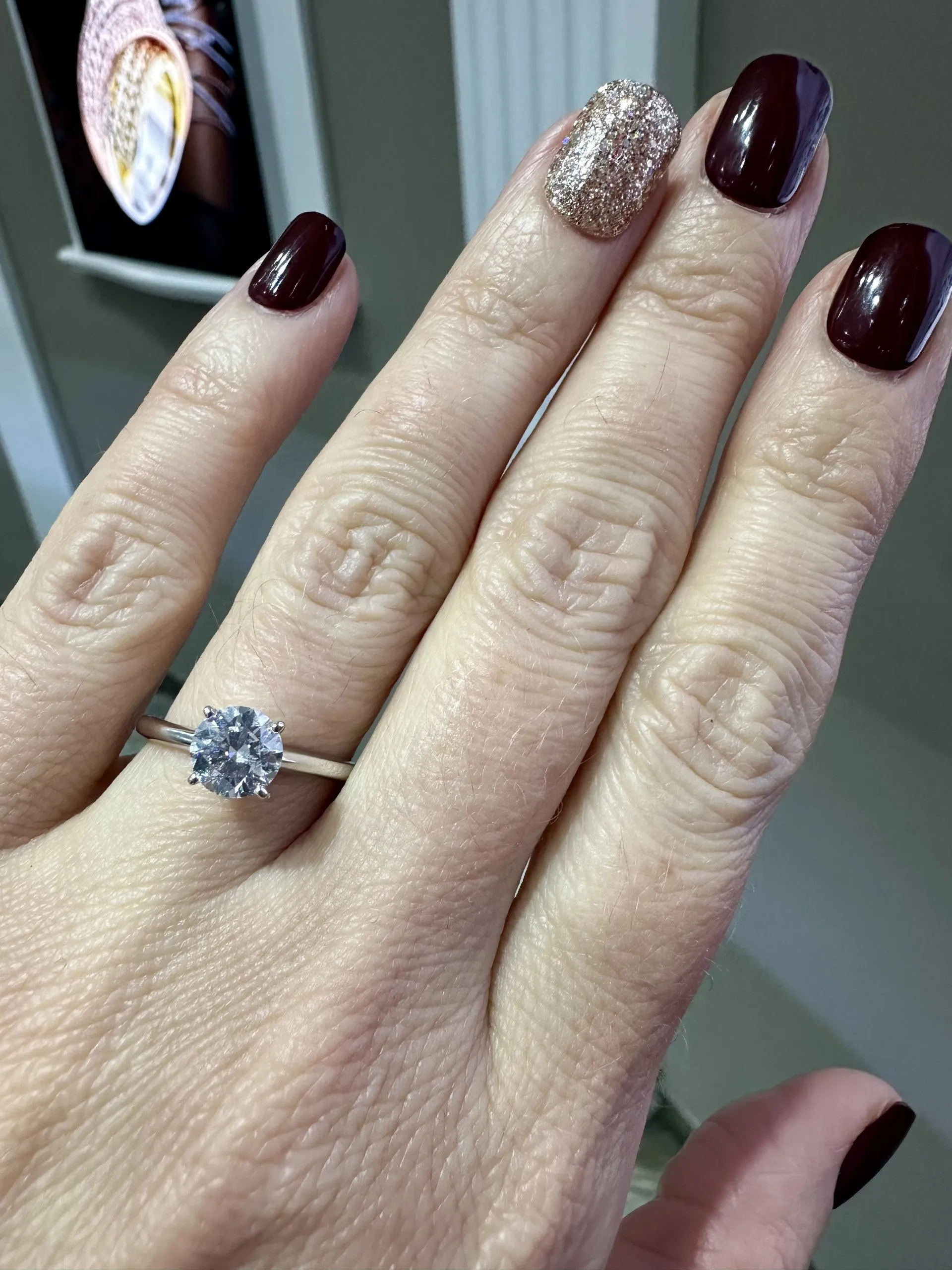 Canadian Diamond Solitaire Engagement Ring