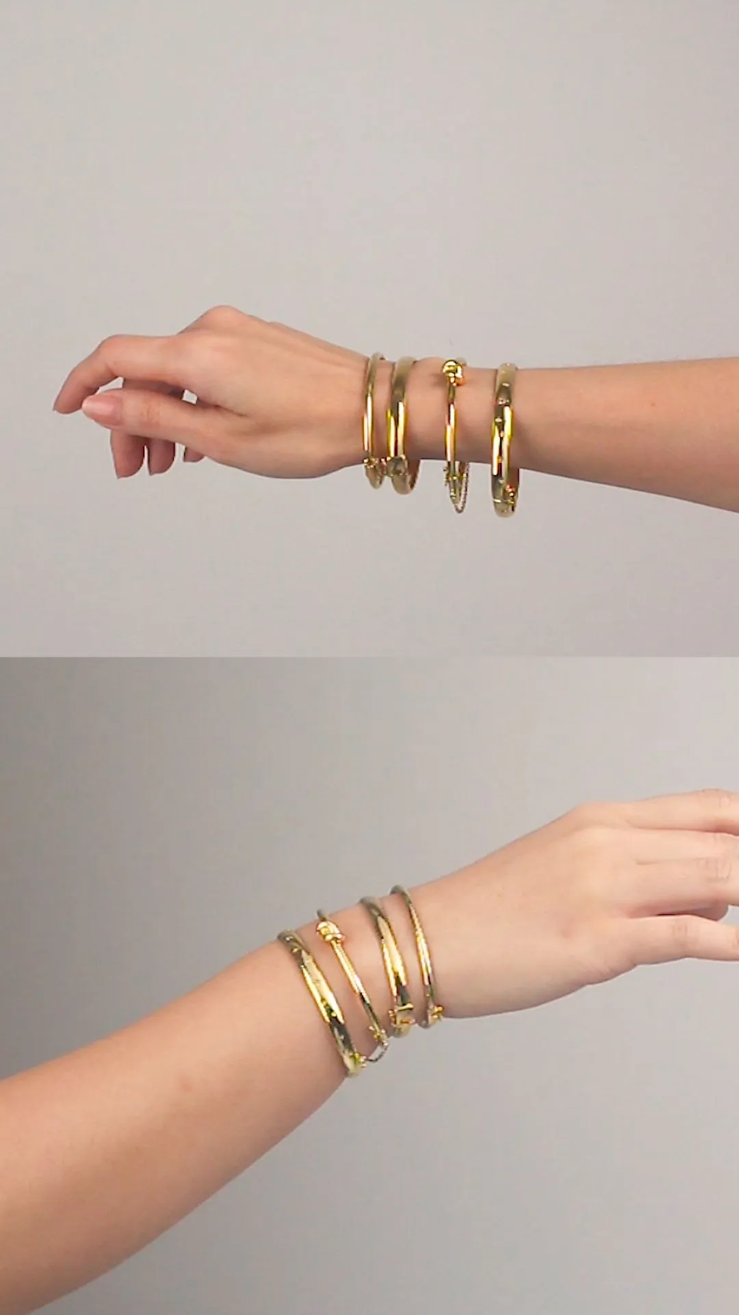 Classic Bold 14K Gold Vermeil Bangle