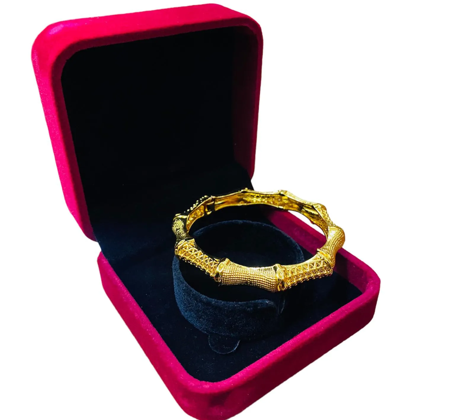 Classic Nicely Bracelet High Quality Gold Plated 65MM Fashion Wedding Bangle Women Birthday Gift With Box -S4887026
