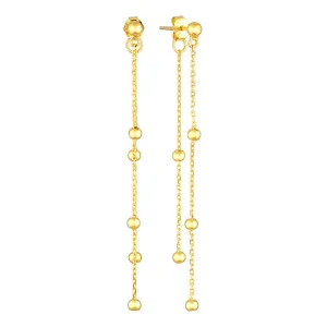 Condamine Sterling Silver Earrings plated in 18K Gold
