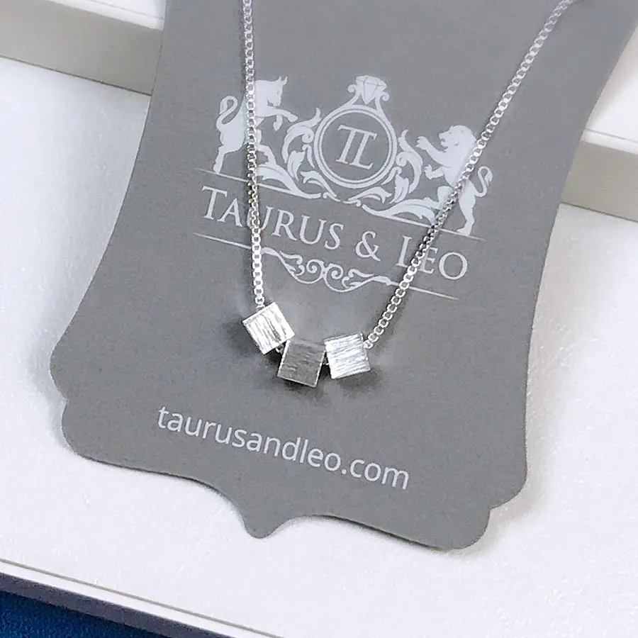 Cubed Necklace