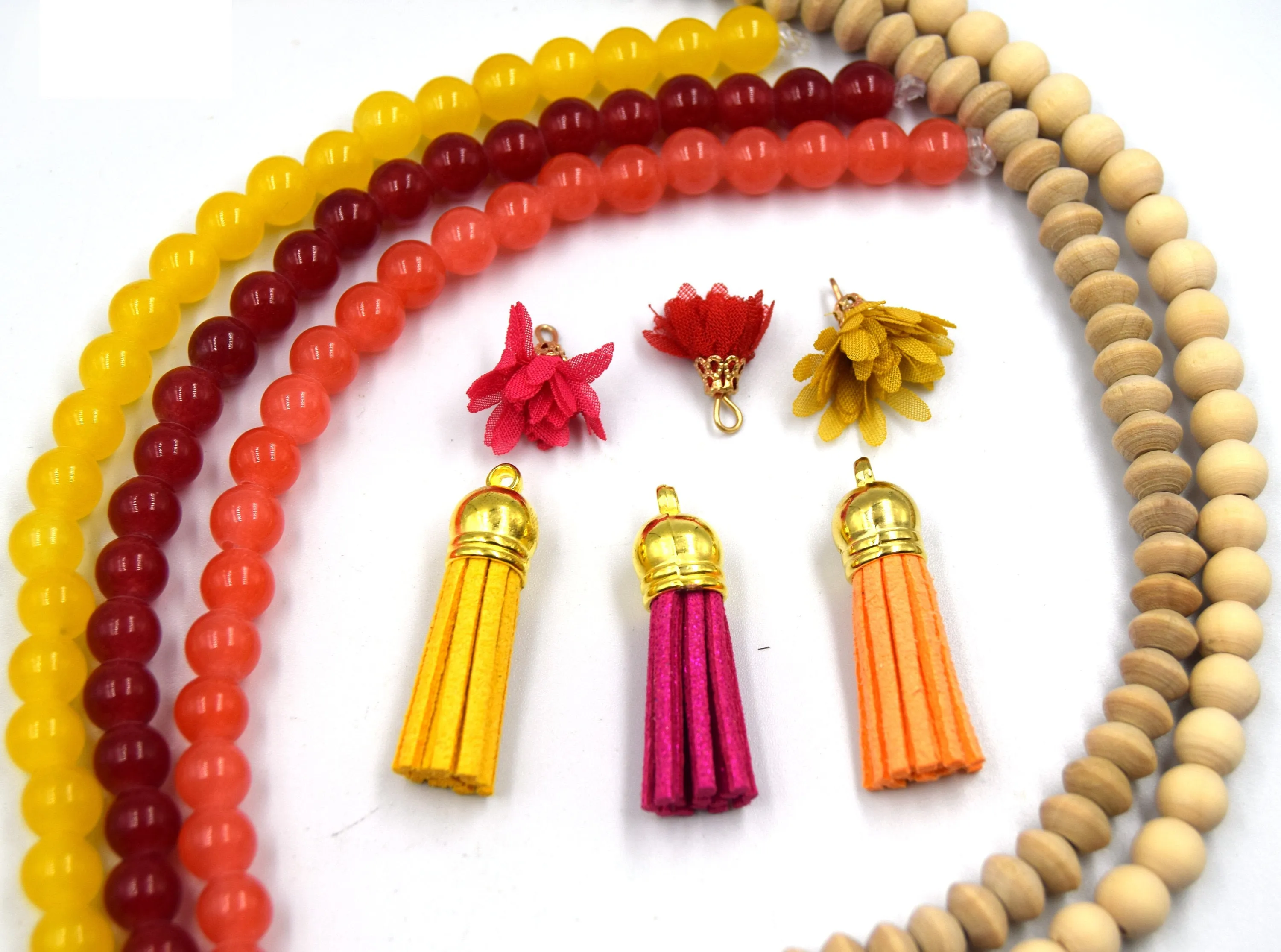 DIY KIT, Bracelet Kit for Kids, DIY Bracelet Kit, Bracelet Making Kit, Jewelry Making Kit - Natural Gemstone Beads