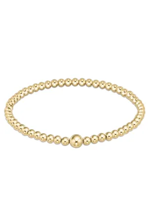 enewton: Classic 4mm Bead Bangle - Gold