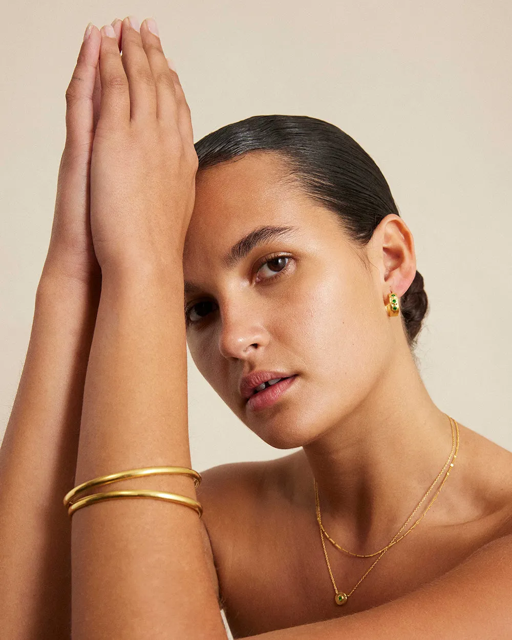 ERA BANGLE (18K GOLD PLATED)