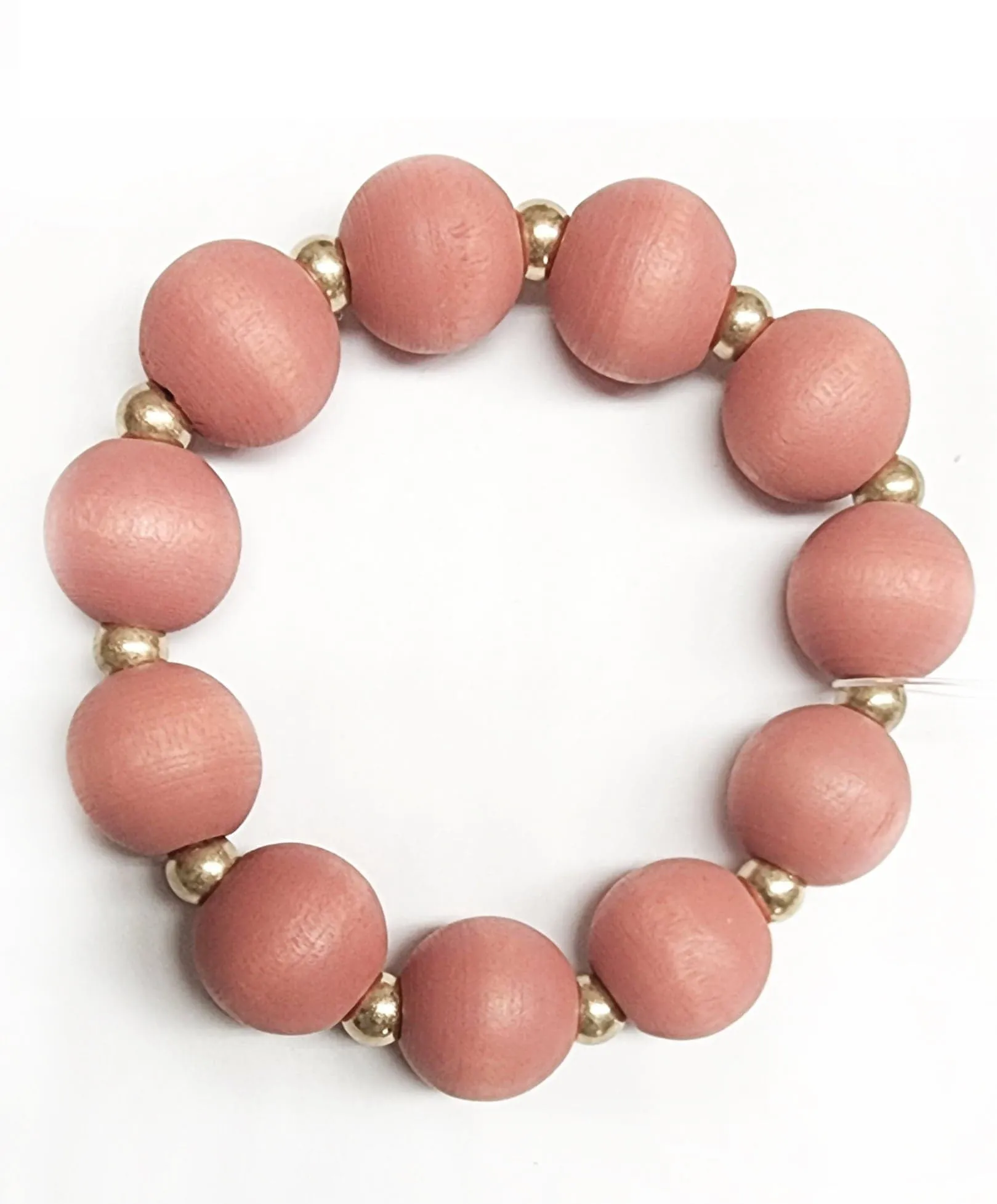 Fabulous Wood Bead Bracelet