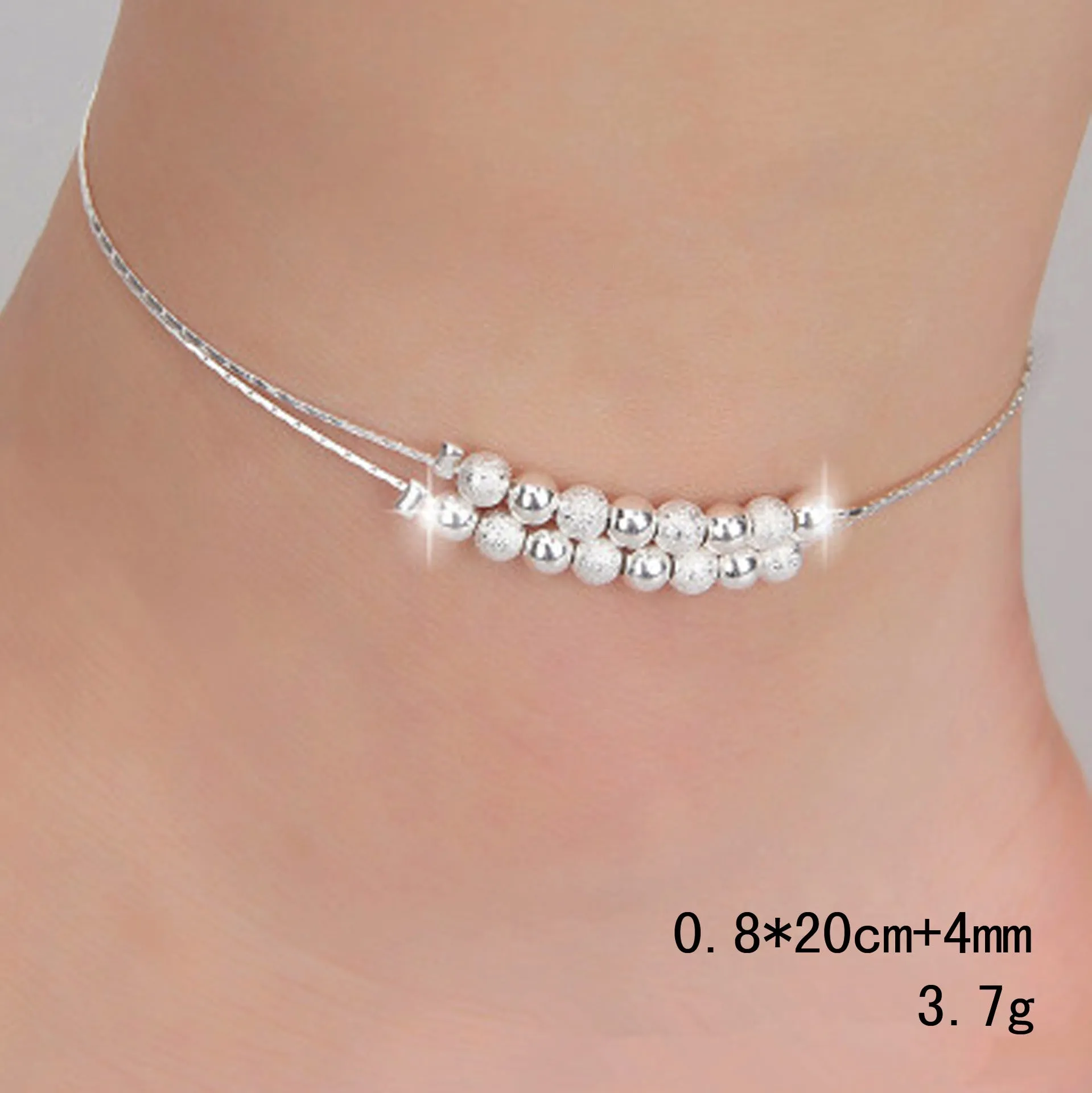 Fashion Anklets Beaded Multi-layer Simple Wild Lady Back Ankle