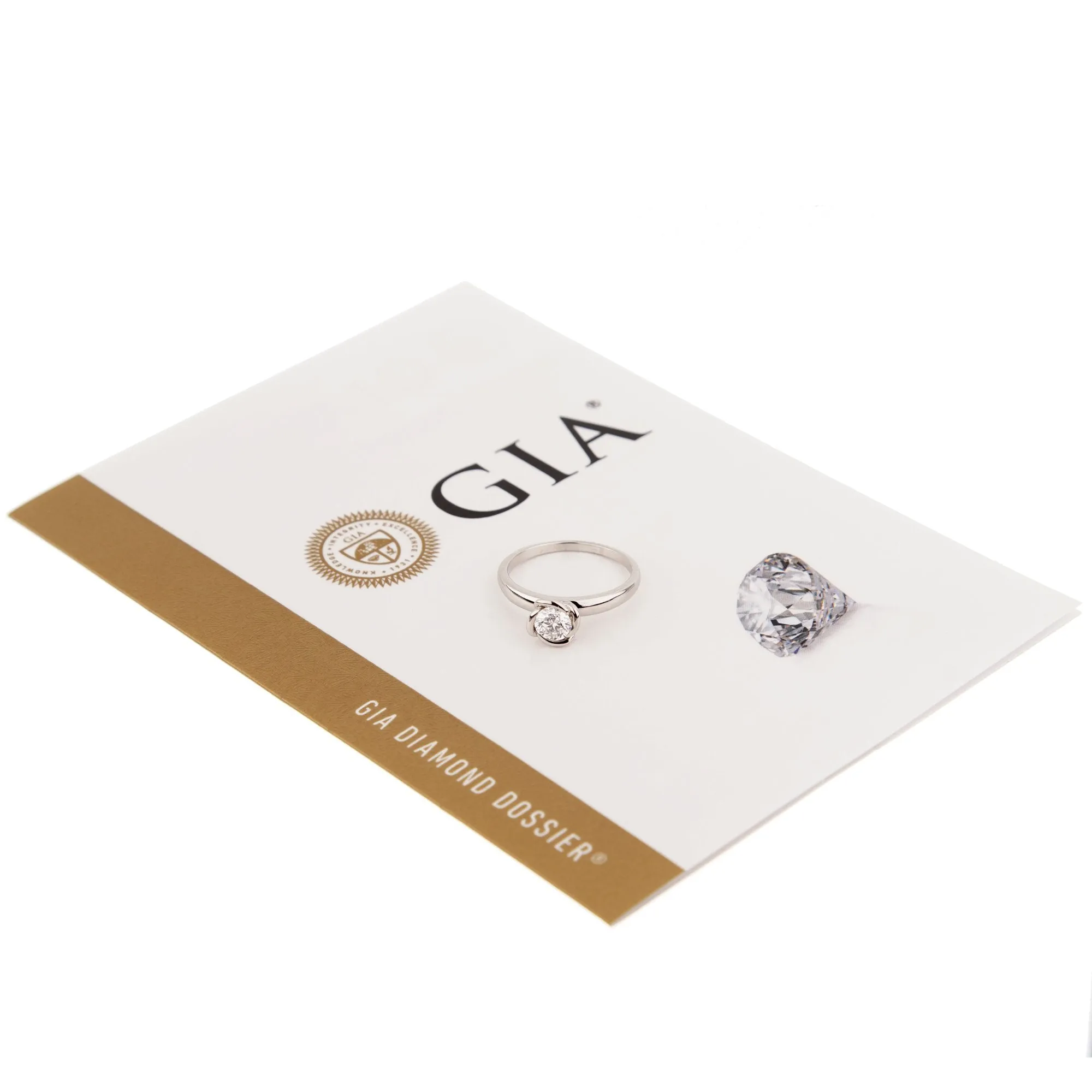 Fred of Paris Fleur Celeste Platinum .51ct Diamond Engagement Ring Sz 5 3/4
