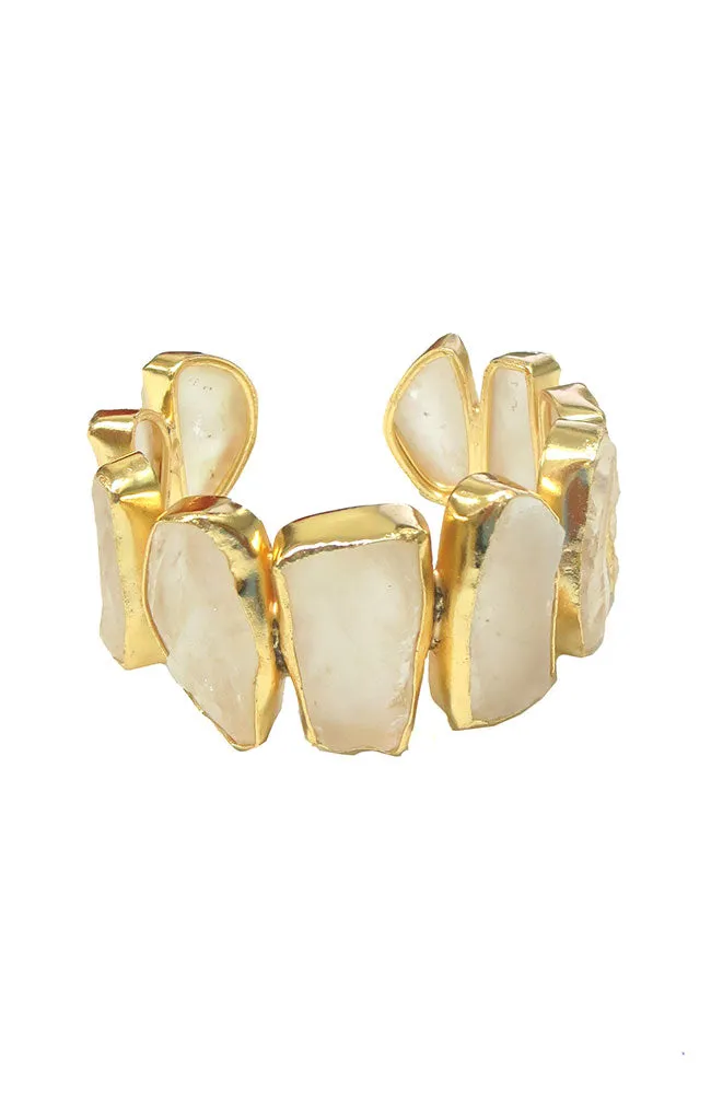 Gold 10 Crystal Bracelet