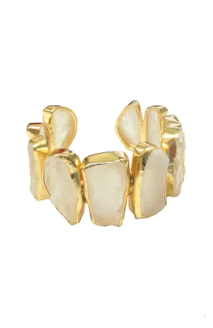 Gold 10 Crystal Bracelet