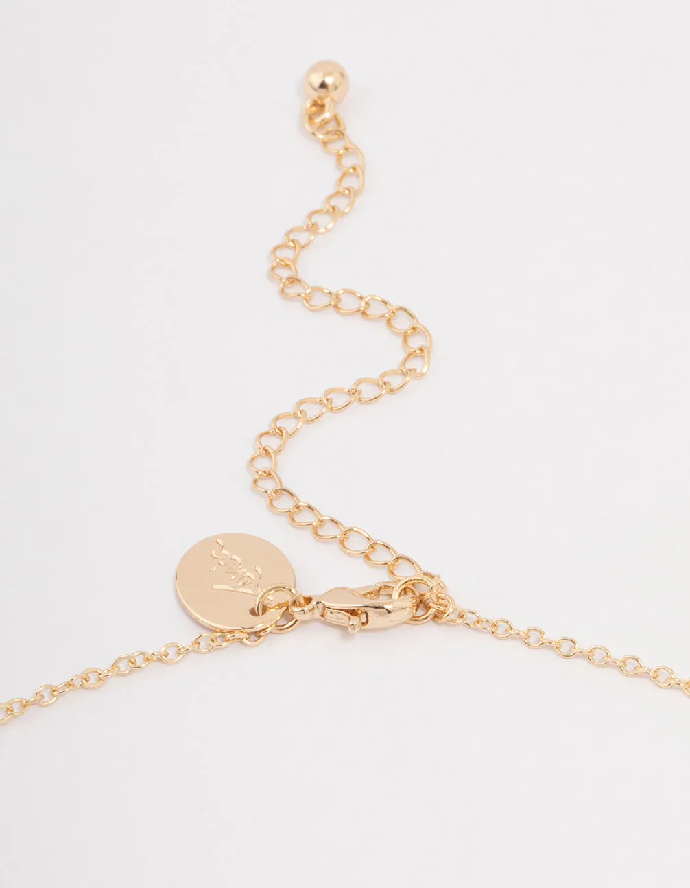Gold Butterfly Pendant Necklace