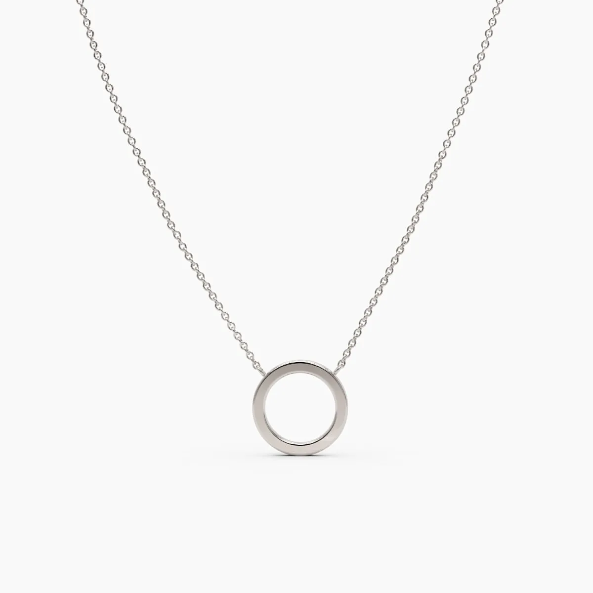 Gold Circle Necklace