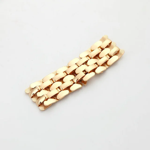 Gold Color Stainless Steel Hollow Out Punk Bracelet And Bangles Fashion Jewelry Men And Women