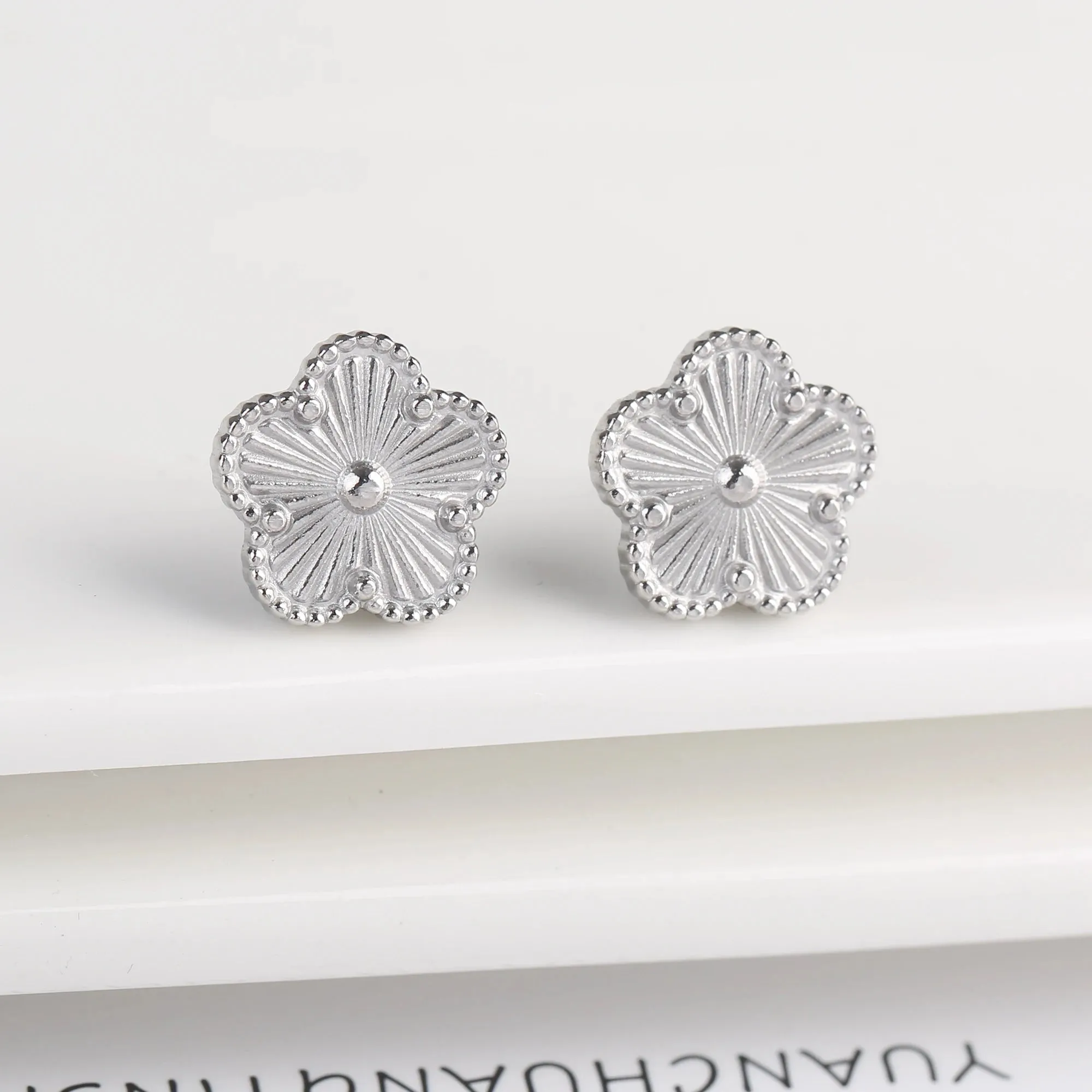 High Quality Luxury Stainless Steel Botanical Jewelry Set for Women