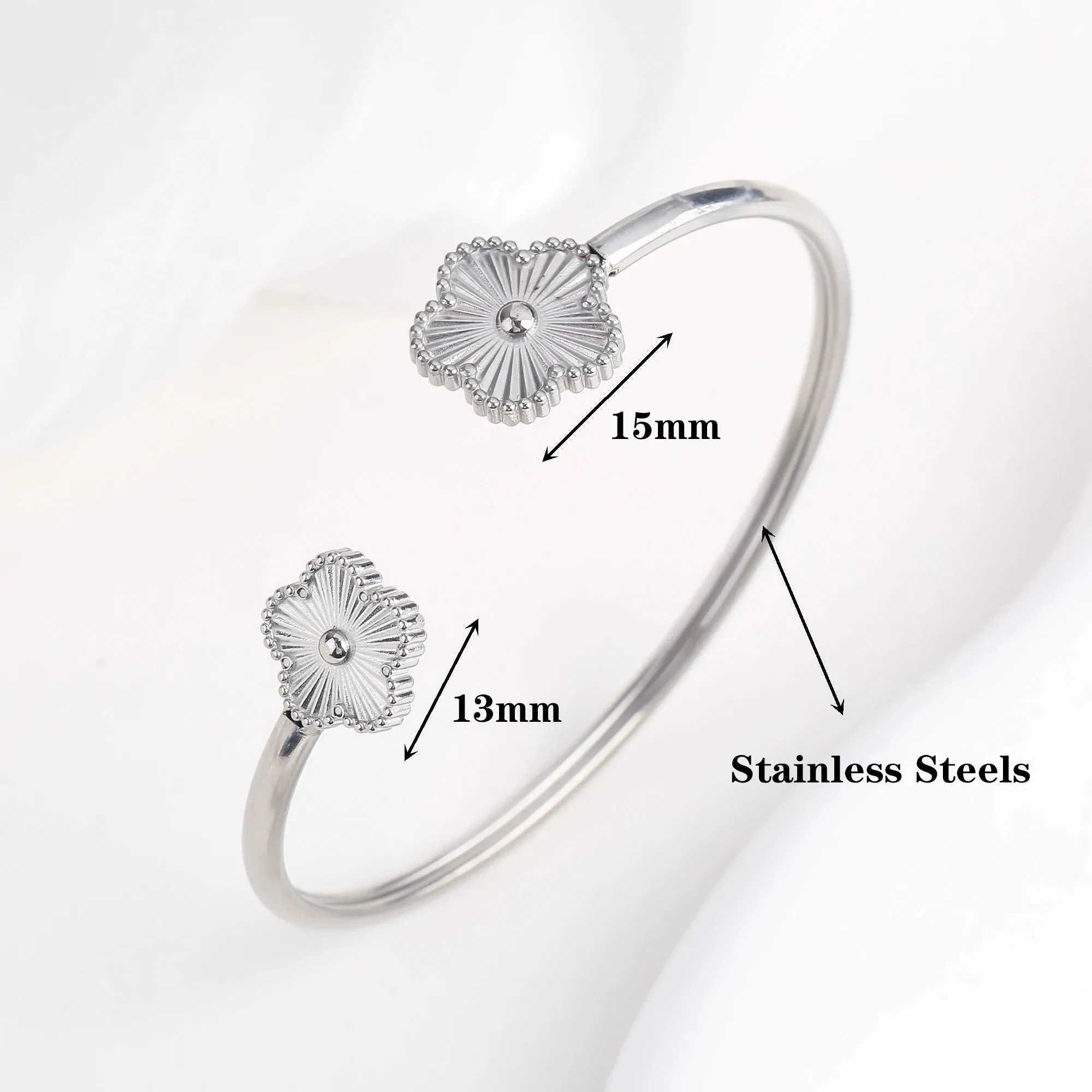 High Quality Luxury Stainless Steel Botanical Jewelry Set for Women