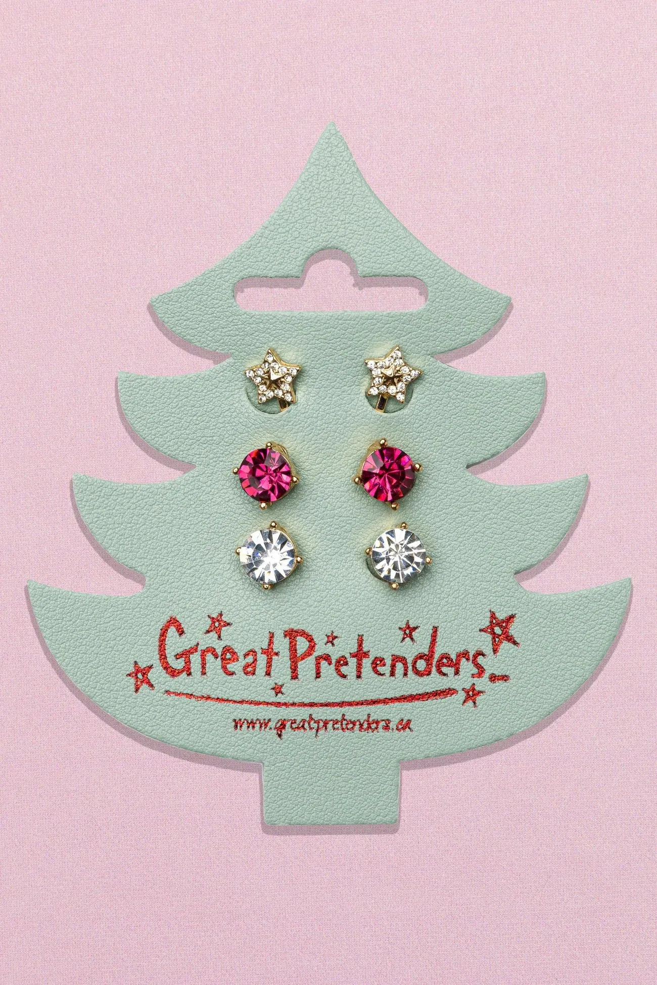 Holiday Clip On Earrings