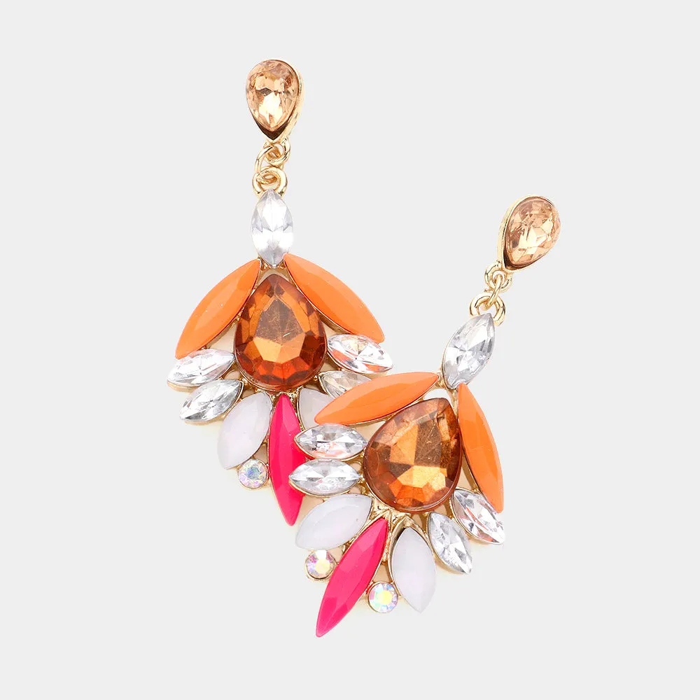 iLLASPARKZ Crystal Statement Earrings