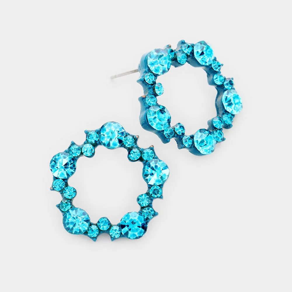 iLLASPARKZ Crystal Stud Earrings