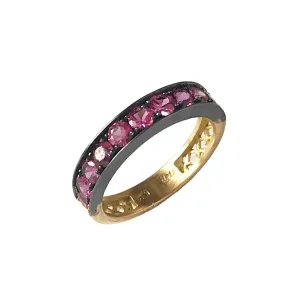 Light Pink Sapphire Stacker Band