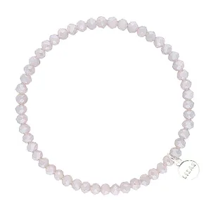 Lizas Knoxville 4mm Crystal Bracelet Smoky Opal