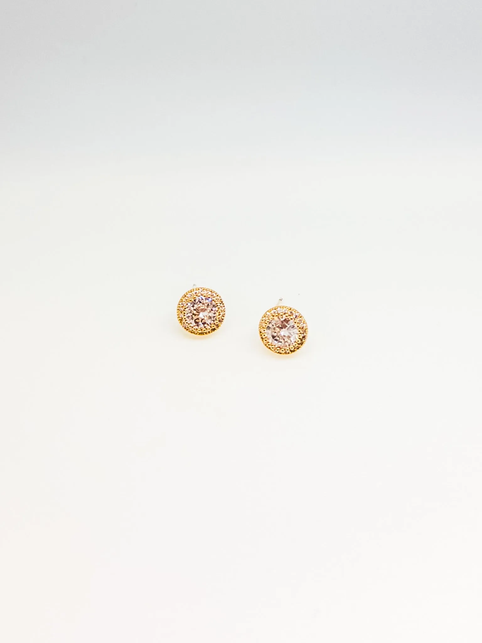 Mary Nickel Free Sparkly Stud Earrings