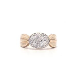 Mia Pavé Oval Ring