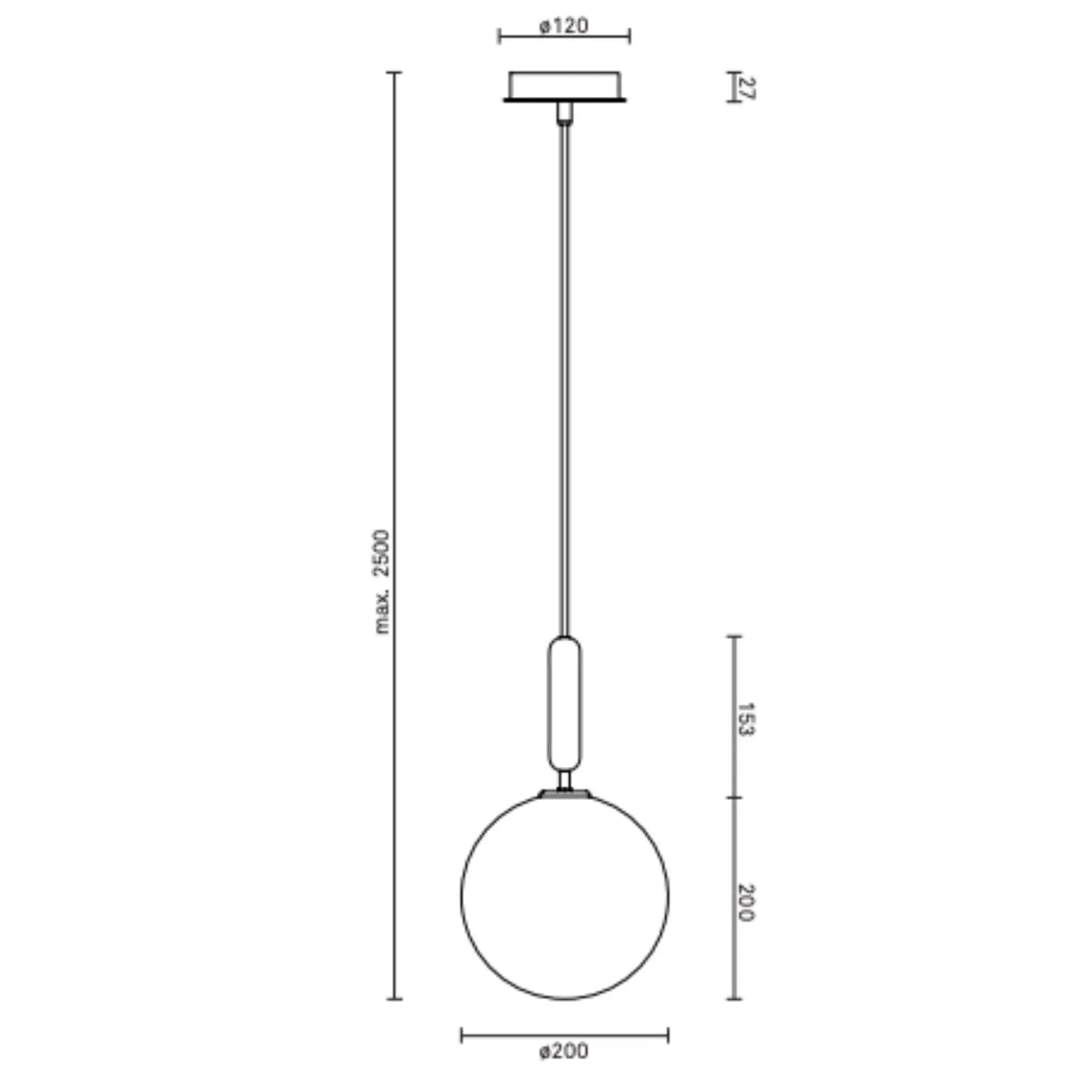 Miira 1 Large | Pendant