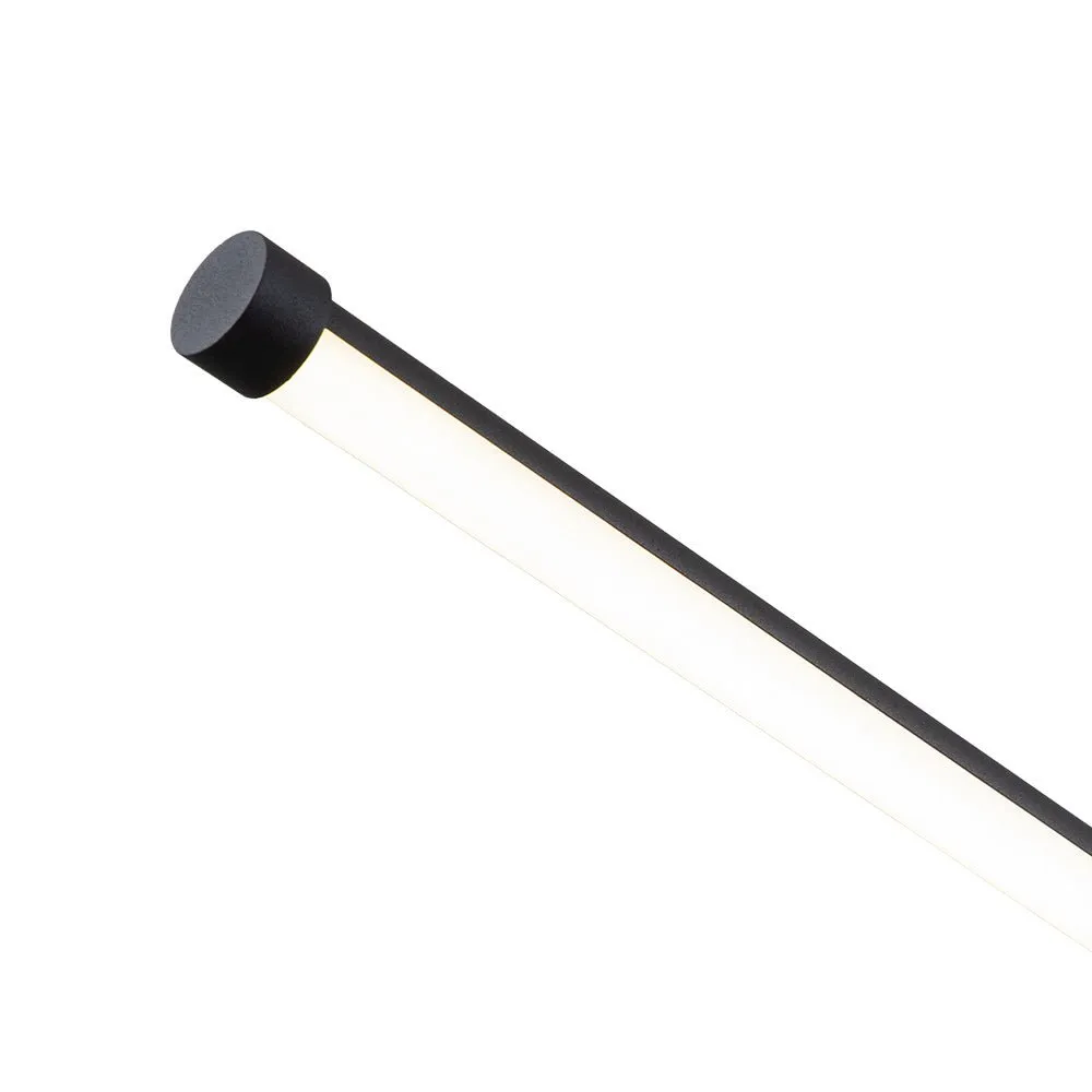 Modern Minimalist 3-Light LED Linear Chandelier