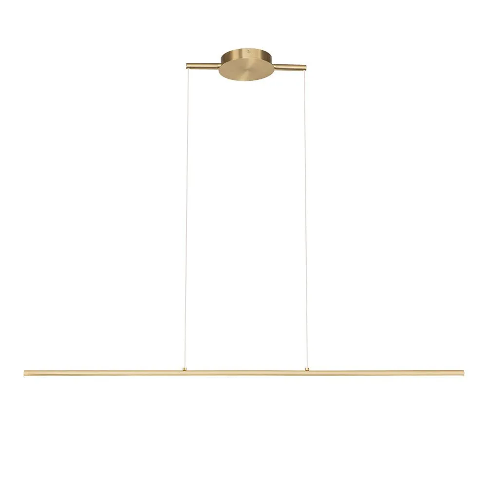 Modern Minimalist Dimmable Linear LED Pendant