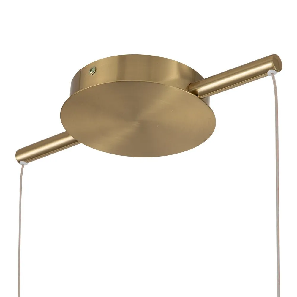 Modern Minimalist Dimmable Linear LED Pendant