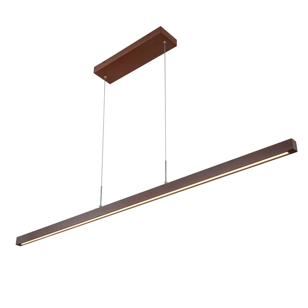 Modern Minimalist Linear Kitchen Island LED Pendant