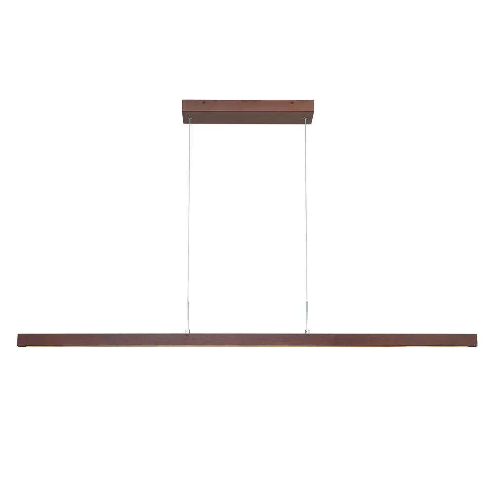 Modern Minimalist Linear Kitchen Island LED Pendant
