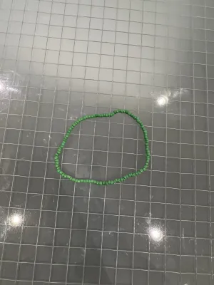 Money green anklet